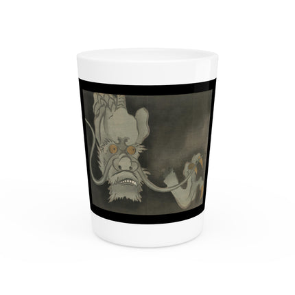 Dragon by Kamisaka Sekka Ceramic Shot Glass