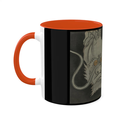 Dragon by Kamisaka Sekka Colorful Mugs, 11oz