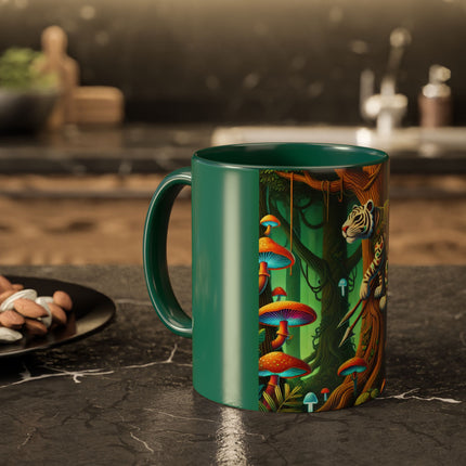 Silent Stripes Colorful Mugs (11oz, 15oz)