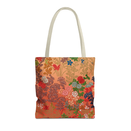 Japanese Flower Pattern by G.A. Audsley Tote Bag (AOP)