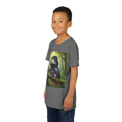 The African Grey Sentinel Youth Short Sleeve Tee