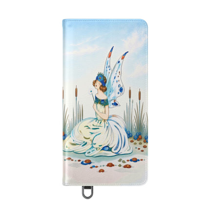 🧚🦋 The Jeweled Wing Fairy Flip Case – Art Deco Fairy Fantasy