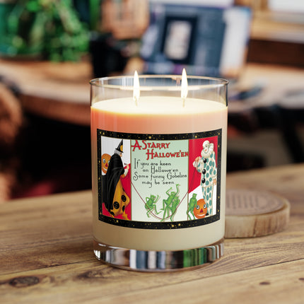 A Starry Halloween Scented Candle - Full Glass, 11oz