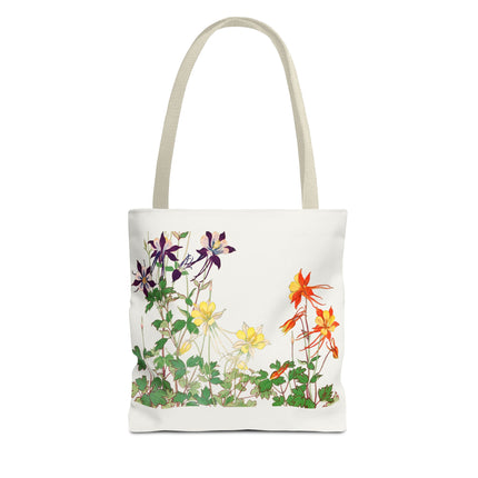 Aquilegia Flower by Tanigami Kônan Tote Bag (AOP)