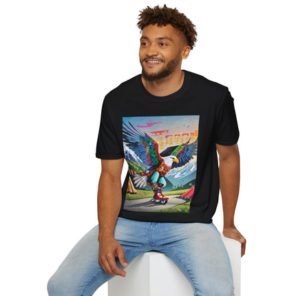 Eagle Skater Softstyle T-Shirt