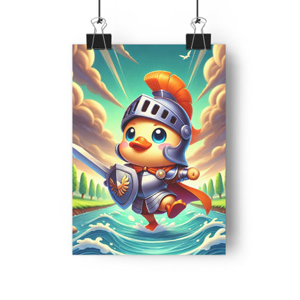 Valiant Duck Giclée Art Print