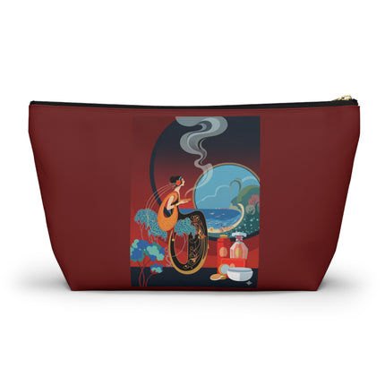 Golden Day Serenade Cosmetic Bag – Elegant Harmony & Sunlit Grace