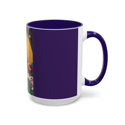 The Jewel Pavilion Colorful Mug (11oz, 15oz) – Royal Elegance, Peacock Beauty & Jewel-Toned Splendor