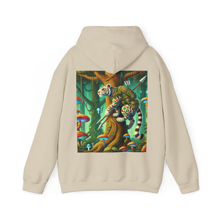 Silent Stripes – Heavy Blend™ Hooded Sweatshirt