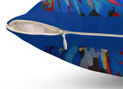 A Mulher by Amadeo de Souza-Carosa Spun Polyester Square Pillow