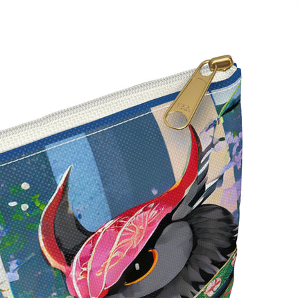Cyberpunk Owl & Raven Pencil Case