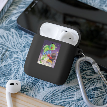 Interstellar Showdown – Alien Vs Bear Boxing AirPods Case