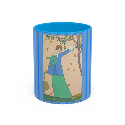 Le Verger by Georges Lepape Colorful Mugs (11oz, 15oz)