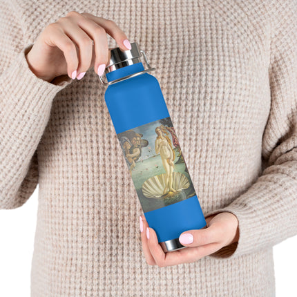 Birth of Venus by Sandro Botticelli Copper Vacuum Insulated Bottle, 22oz