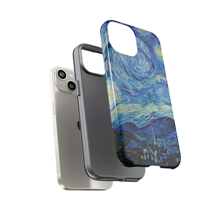 The Starry Night by Vincent Van Gogh Phone Cases