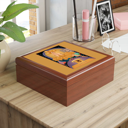 November & Topaz (from the Gem Series) by Sofia Chiostri Jewelry Box