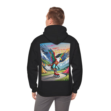 Eagle Skater – Heavy Blend™ Hooded Sweatshirt