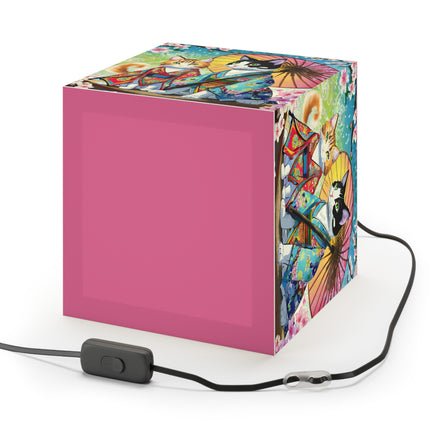 Kimono Kitties Light Cube Lamp