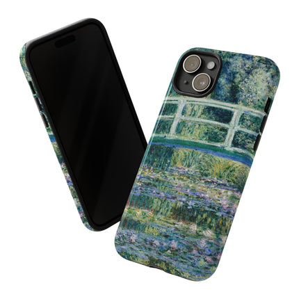 Water Lilies and Japanese Bridge by Claude Monet Phone Cases