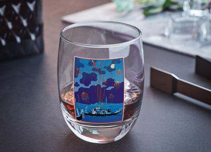 Fireworks in Venice by George Barbier Whiskey Glass