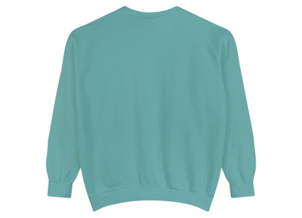 Water Lilies and Japanese Bridge by Claude Monet Unisex Garment-Dyed Sweatshirt