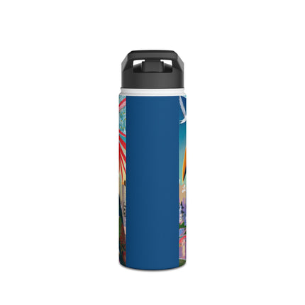 Cyber Toucan Chic Stainless Steel Water Bottle