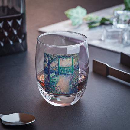 The Artist’s Garden by Theodore Earl Butler Whiskey Glass