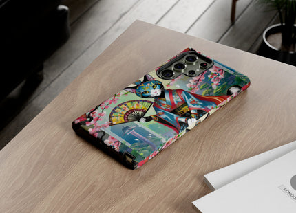 Cyberpunk Geisha Phone Cases