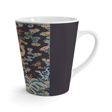 Rank Badge with Dragon with Deer Hooves Latte Mug