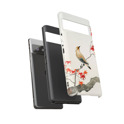 Japanese Bird on Maple by Ohara Koson Phone Cases