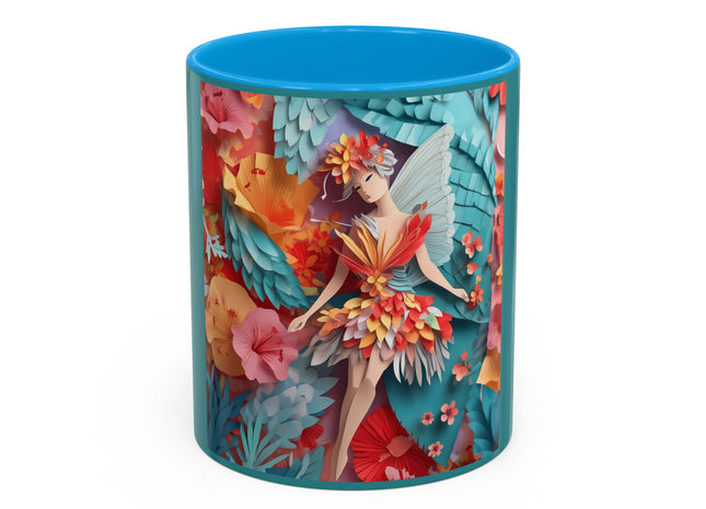 Hibiscus Fairy Colorful Mugs (11oz, 15oz)