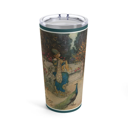 Preziosa in the Garden by Warwick Goble Tumbler 20oz