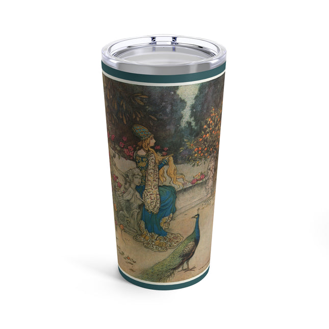 Preziosa in the Garden by Warwick Goble Tumbler 20oz
