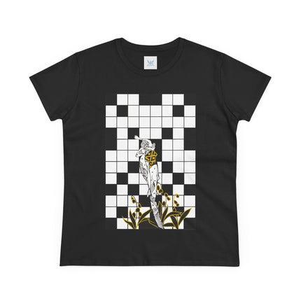 The Crossword Women's Midweight Cotton Tee