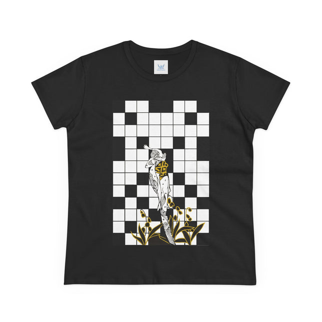 The Crossword Women's Midweight Cotton Tee