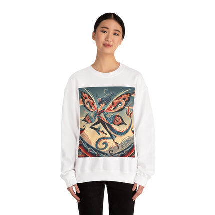 Dragon Fairy of the Temple Heavy Blend™ Crewneck Sweatshirt