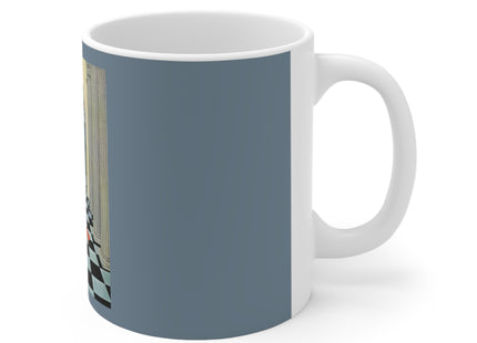 Cadmus Beheld a Female Figure by Virginia Frances Sterrett Ceramic Mug 11oz