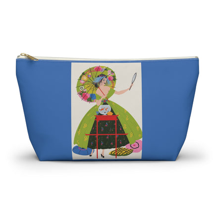 Lady with the Golden Fish Cosmetic Bag – Whimsical Fashion & Playful Fantasy