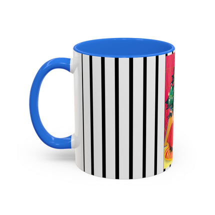 Art Deco Christmas Enchantment Colorful Mugs (11oz, 15oz)