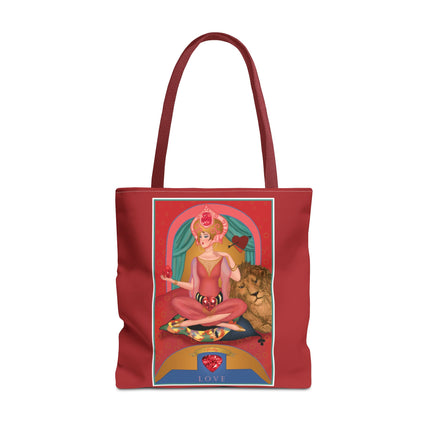Astrology Gem Series: July & Ruby Tote Bag
