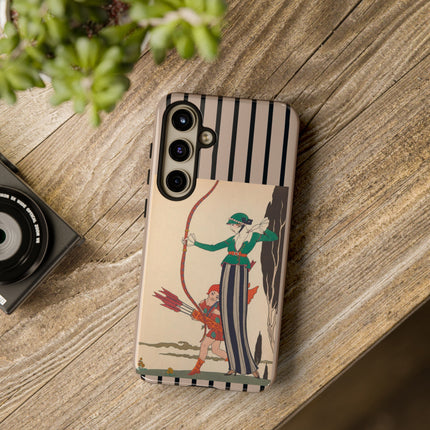 L'Arc Rouge by George Barbier Phone Cases