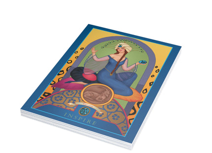 December & Tanzanite (from the Gem Series) by Sofia Chiostri Postcards (envelopes included) - Bundles of 10, 30, 50 Pieces