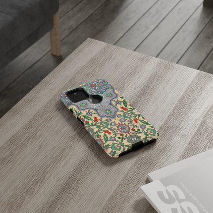 Arabic Art Pattern, Plate by Emile Prisse d’Avennes Phone Cases