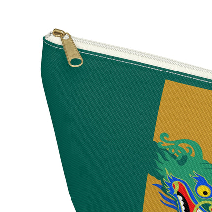 Dragon Fan Cosmetic Bag – Bold Chinese Fantasy & Elegant Strength