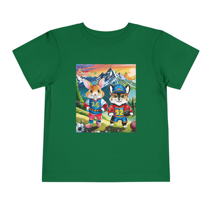 Animal Athletes Toddler Short Sleeve Tee