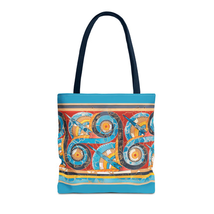 Reproduction of S-Spiral Frieze by Emile Gilliéron Tote Bag (AOP)
