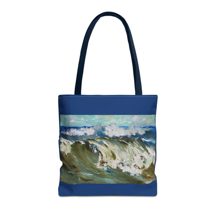 The Wave by Karl Hagemeister Tote Bag (AOP)