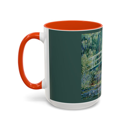 Water Lilies and Japanese Bridge by Claude Monet Colorful Mugs (11oz, 15oz)
