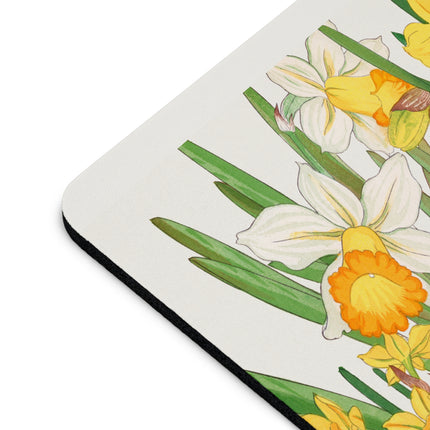 Daffodil by Tanigami Kônan Mouse Pad, Round and Rectangle