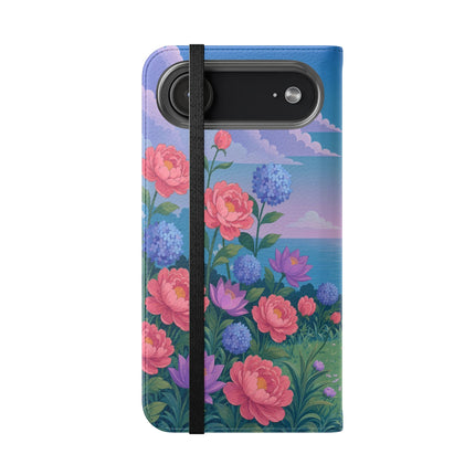 🌸🩰 The Garden Dancer Flip Case – Art Deco Floral Whimsy
